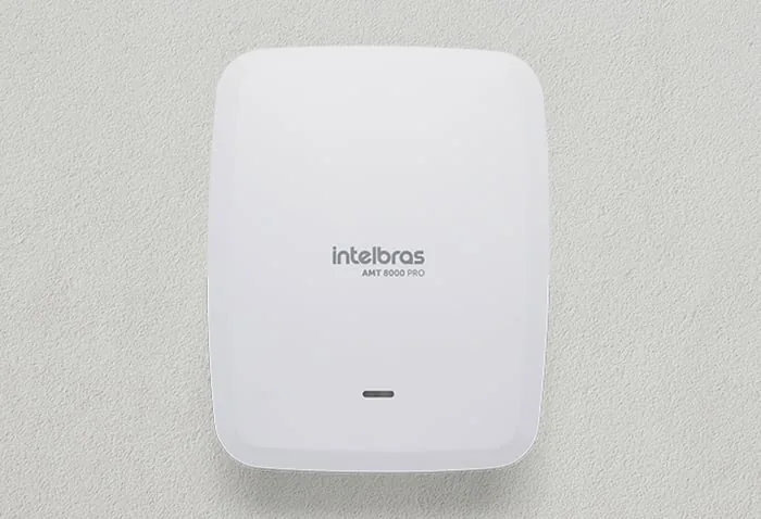 Central de alarme sem fio — Ex.: Intelbras AMT 8000 Pro
