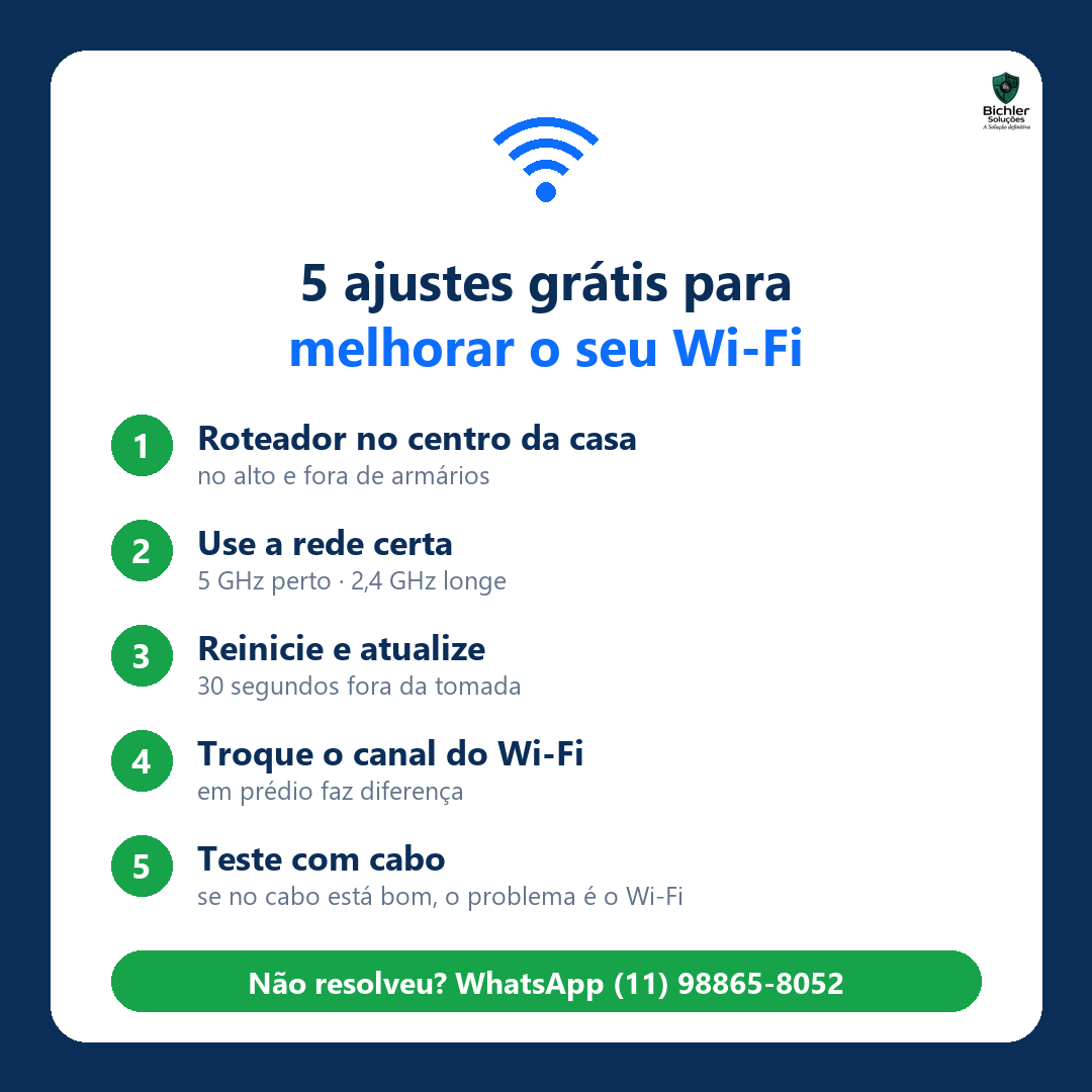 Como melhorar o sinal do Wi-Fi em sobrado e apartamento