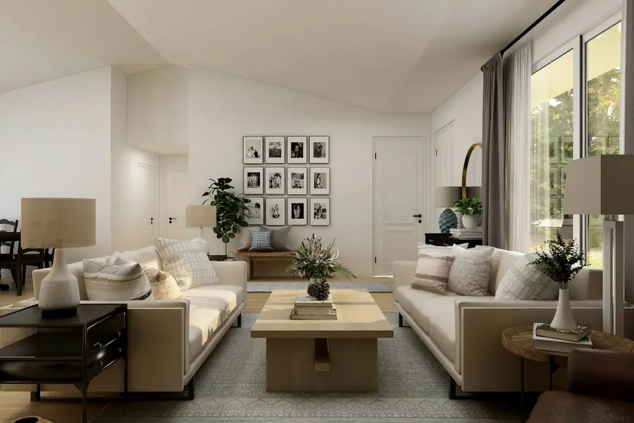 Sala de apartamento em Perdizes com câmera interna