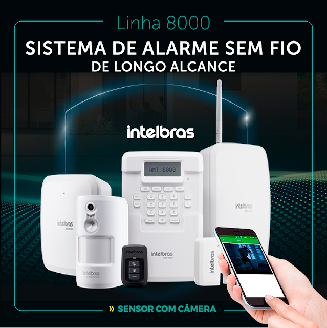 Alerta em tempo real e foto-verificação da central AMT 8000